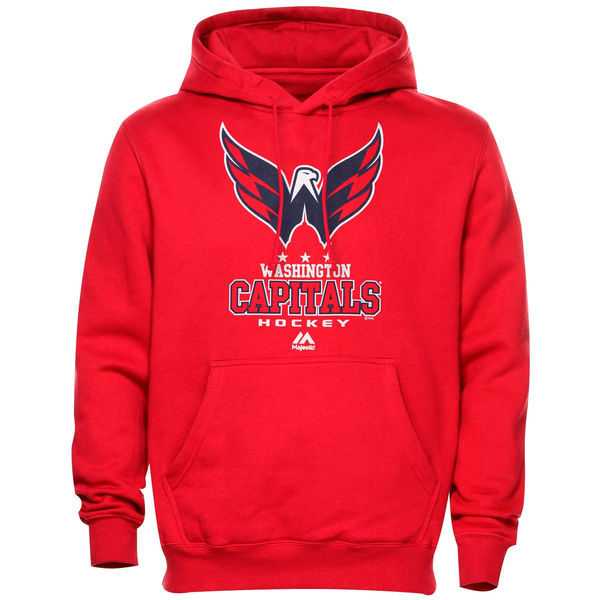 Men's Washington Capitals Majestic Critical Victory VIII Fleece Hoodie - Red,We sell and wholesale Men's Washington Capitals Majestic Critical Victory VIII Fleece Hoodie - Red on line form chian!